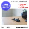 AJAX SpaceControl (BK) - telecomanda 4 butoane, format modern
