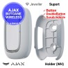 AJAX Holder (WH) - suport buton panica Button/DoubleButton, alb