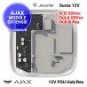 AJAX 12V PSU Hub/Rex - modul sursa alimentare, instalare in centrala/modul