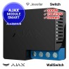 AJAX WallSwitch - modul releu de putere 3000W, instalare in priza