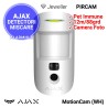 AJAX MotionCam (WH) - PIR cu camera foto, de interior, alb