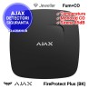 Detector incendiu si gaz AJAX FireProtect Plus (BK) - wireless, negru