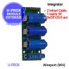 Integrator detectori cablati U-PROX Wireport - furnizeaza 3V pentru detectorii conectati