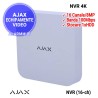 NVR AJAX 16 canale - format in miniatura, fara ventilator