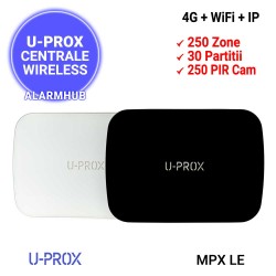 Centrala U-PROX  MPX LE - comunicatie 4G + WiFi + Ethernet, criptare 256 bit