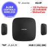 AJAX HUB 2 (4G) (BK) - integrare video cu DVR/NVR si camere IP