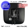 AJAX HUB 2 Plus (BK) - suporta detectori cu camera, maxim 10buc MotionCam